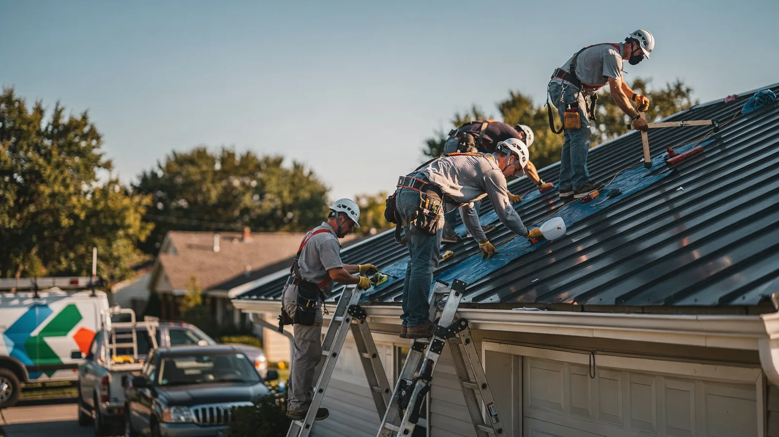 Metal Roof Installation in Bishop Hill, IL near me